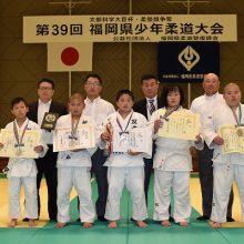 準優勝 筑前町スポーツ少年団夜須柔道部