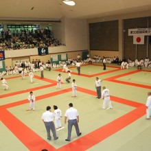 試合風景