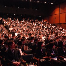 学会参加者風景