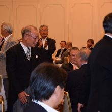 西島元会長退場風景