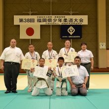 準優勝の宇美町柔道教室